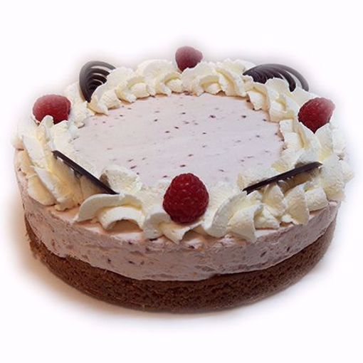 Afbeelding van Frambozenbavaroise taart