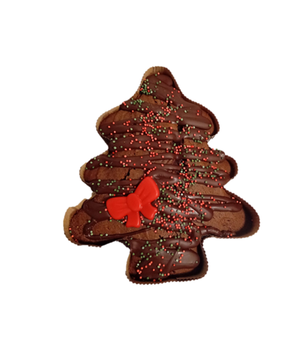 Afbeelding van Kerstboom cake (Brownie)