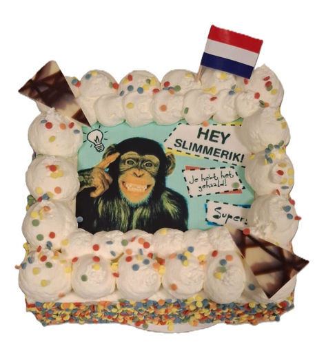 Afbeelding van Geslaagd taart
